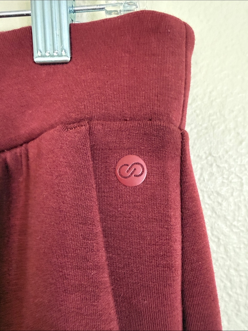 CALIA soft scuba high-rise jogger Merlot size large NWT - Picture 3 of 7